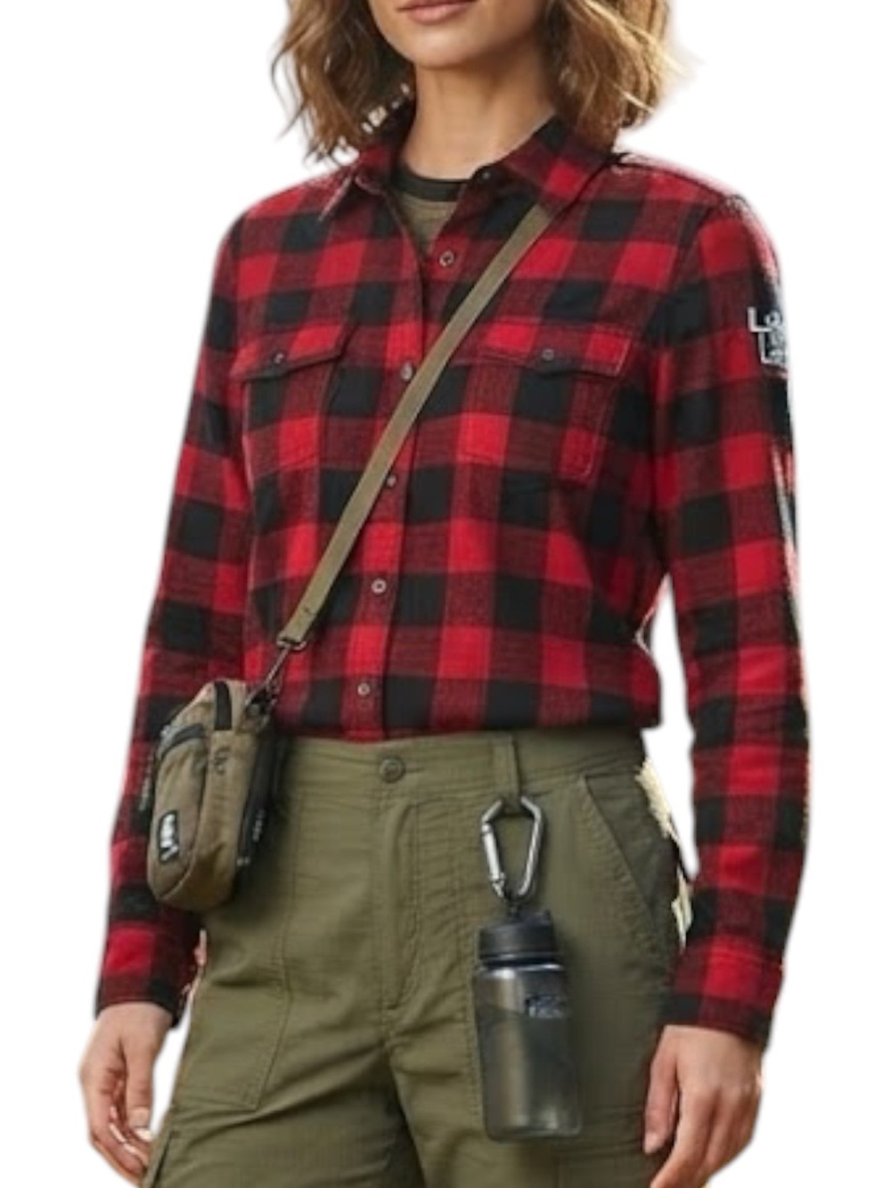 STORMTECH Official Lake Louise Alberta Buffalo Plaid Flannel Shirt XS